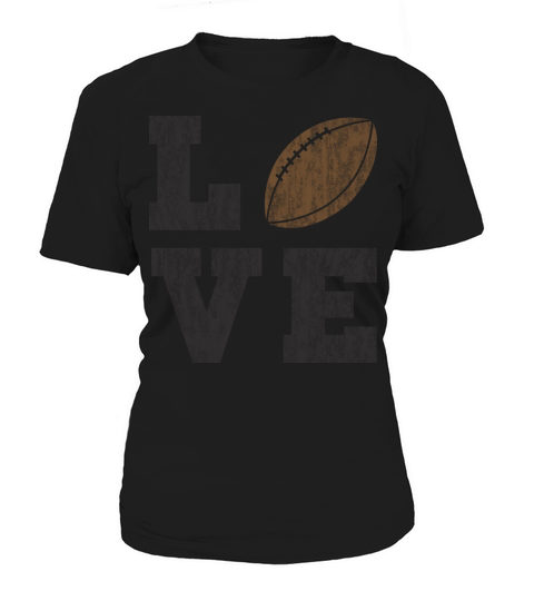 Vintage Football Love Women's T-Shirt