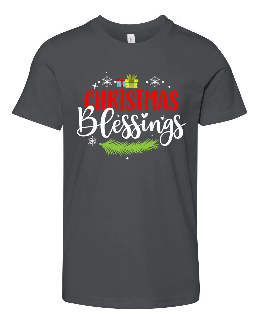 Christmas Blessings 4 Youth Unisex Jersey Tee