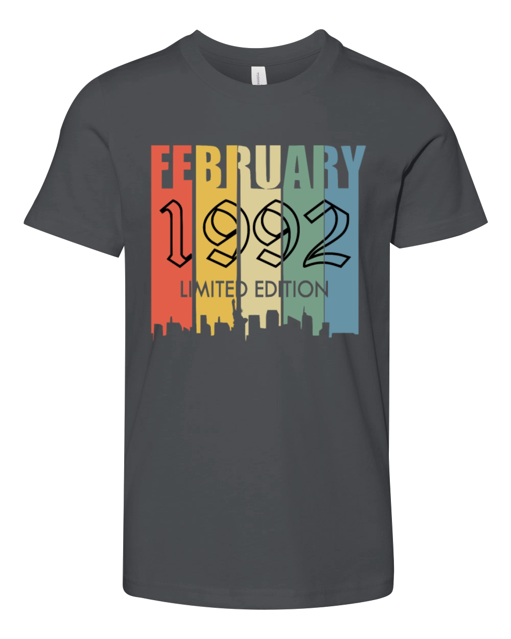 February 1992 year vintage saying Youth Unisex Jersey Tee
