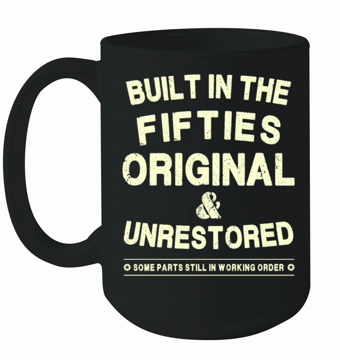 Built In The Fifties - Original - Unrestored Ceramic Mug