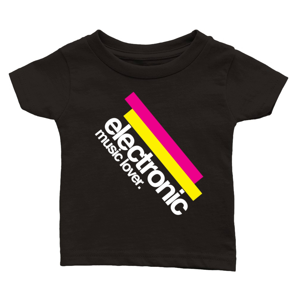 Electronic music lover Classic Baby Crewneck T-shirt