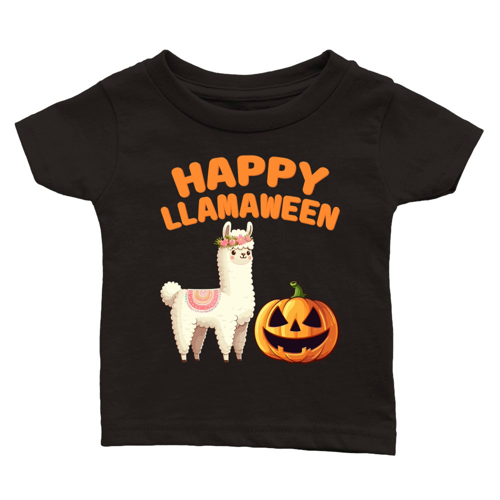 Happy llamaween Classic Baby Crewneck T-shirt