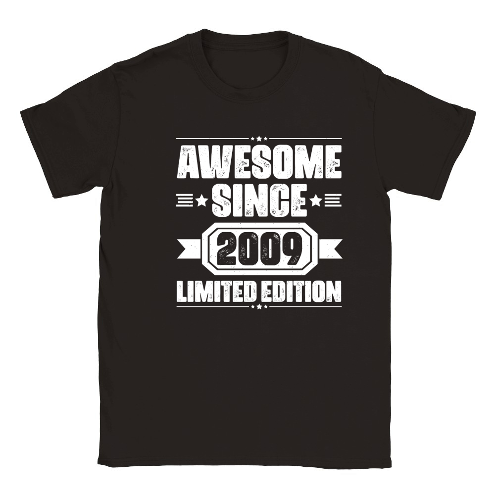 Awesome Since 2009 Limited Edition Classic Kids Crewneck T-shirt