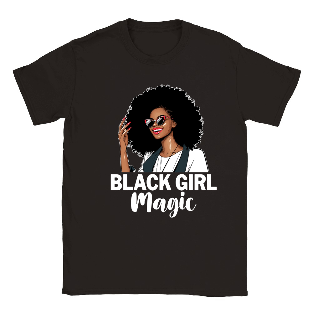 Black Girl Magic Classic Kids Crewneck T-shirt