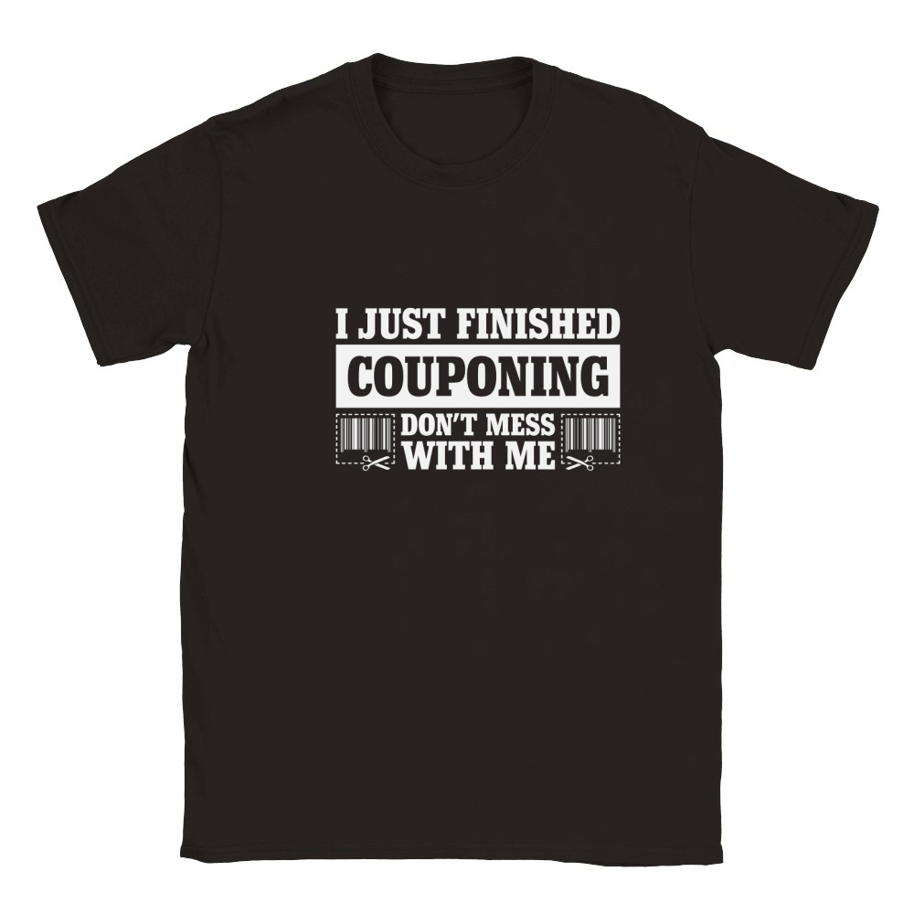I Just Finished Couponer Dont mess with me Classic Kids Crewneck T-shirt