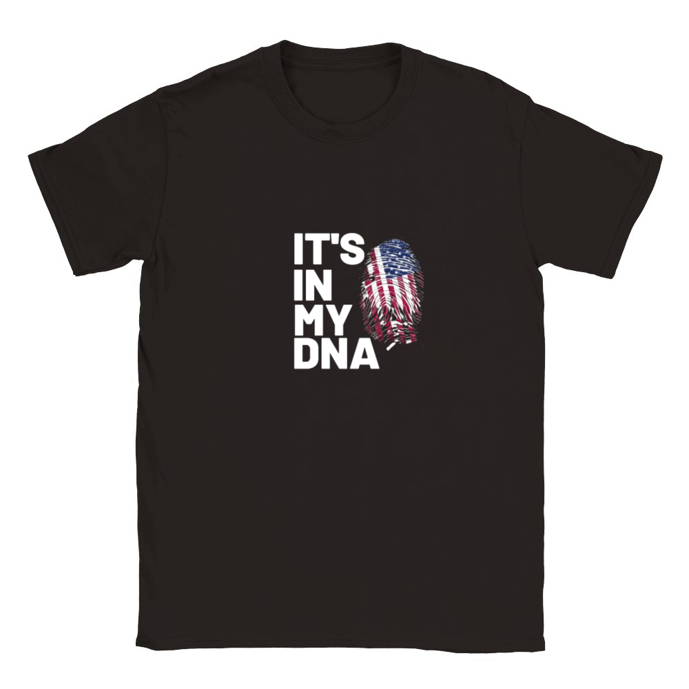 its in my dna Classic Kids Crewneck T-shirt