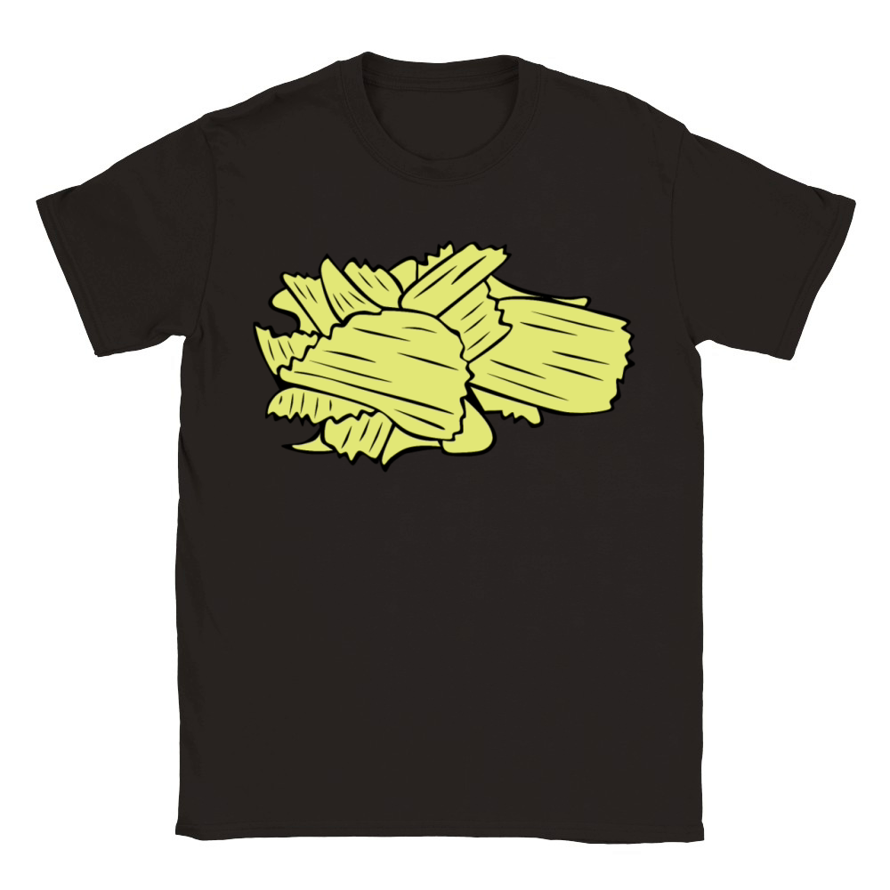 Potato Chips Classic Kids Crewneck T-shirt