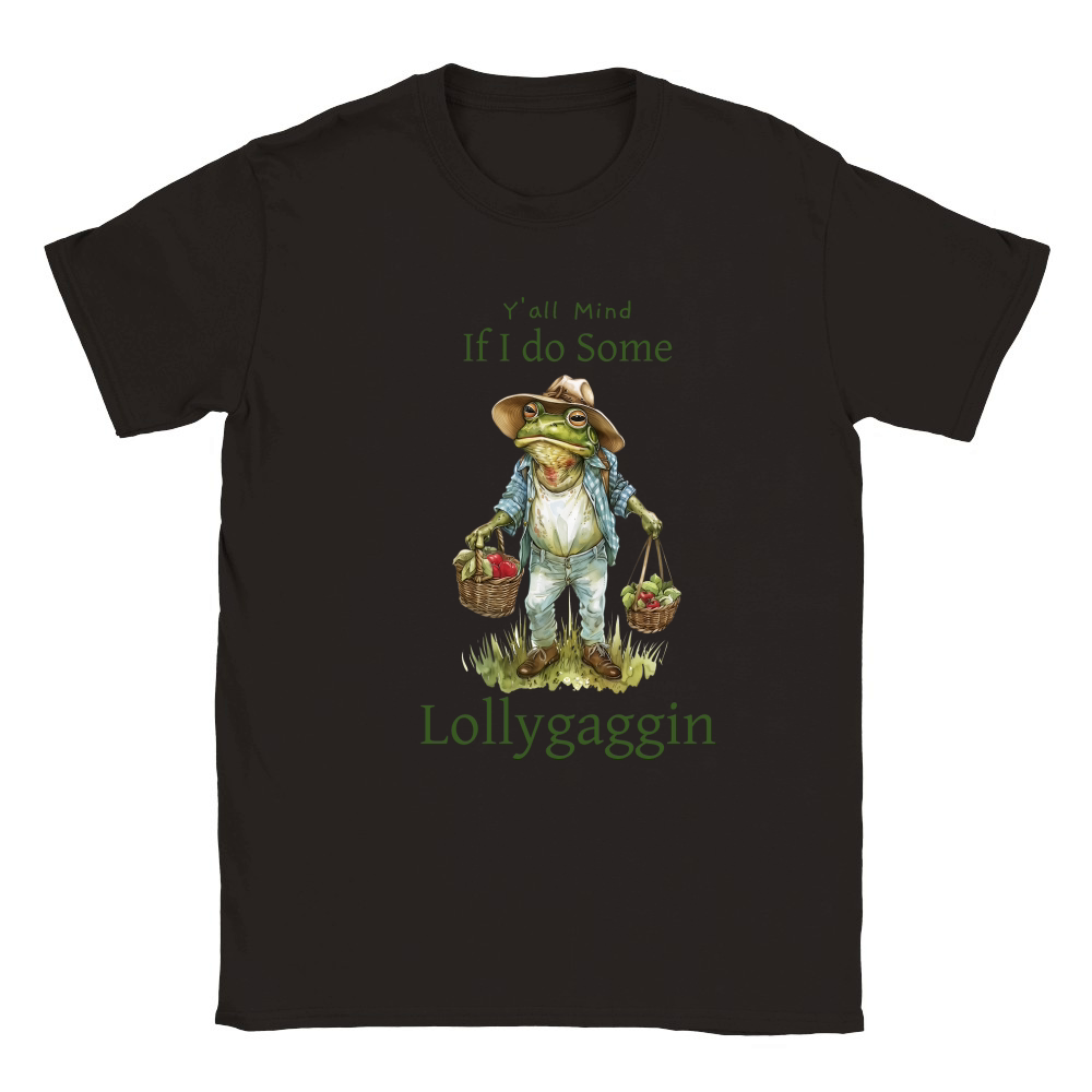 Yall Mind if I Do Some Lollygaggin Classic Kids Crewneck T-shirt