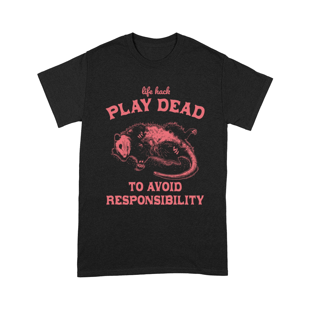 Life hack Play Dead To Avoid D Red Comfort T-shirt