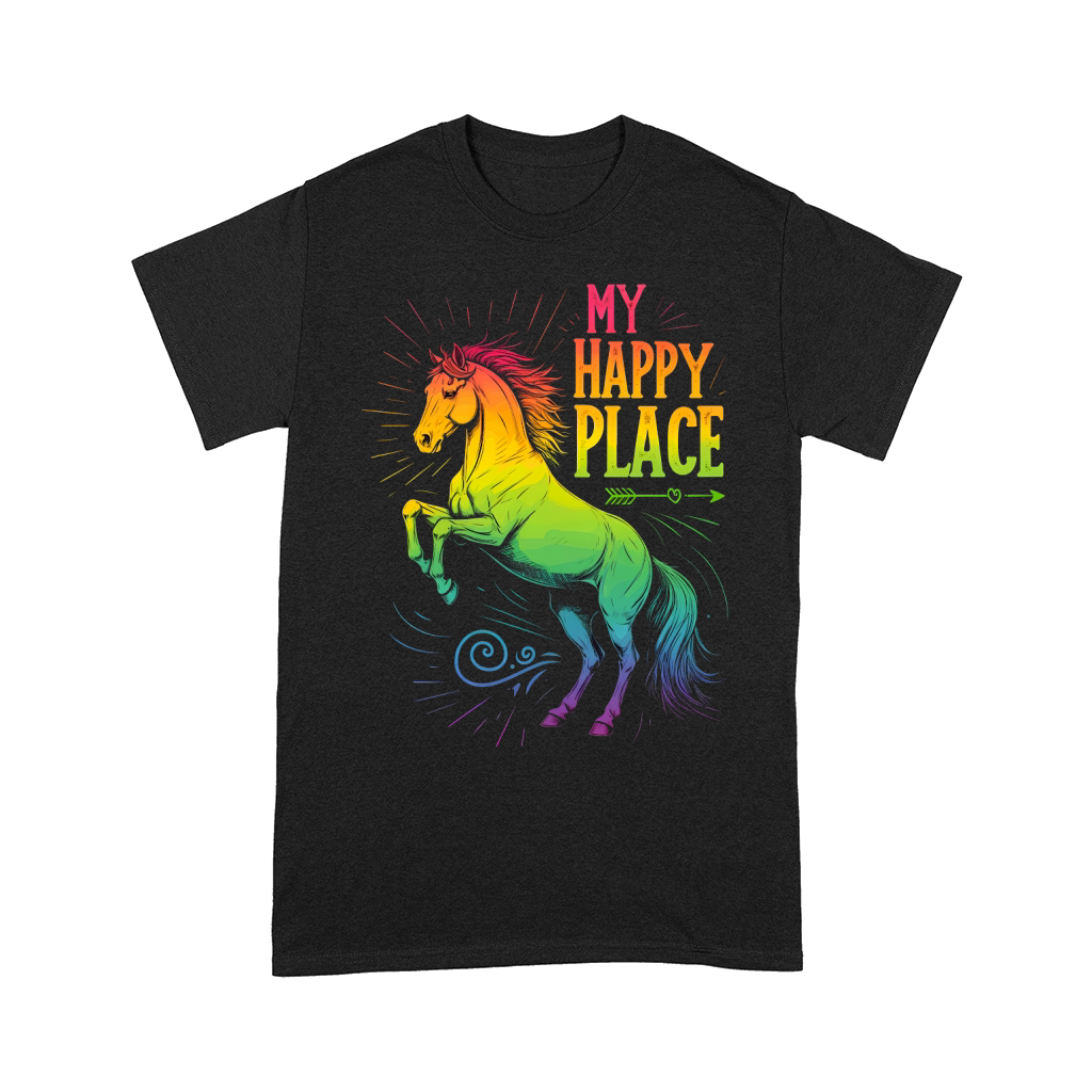 My happy Place Horse Comfort T-shirt