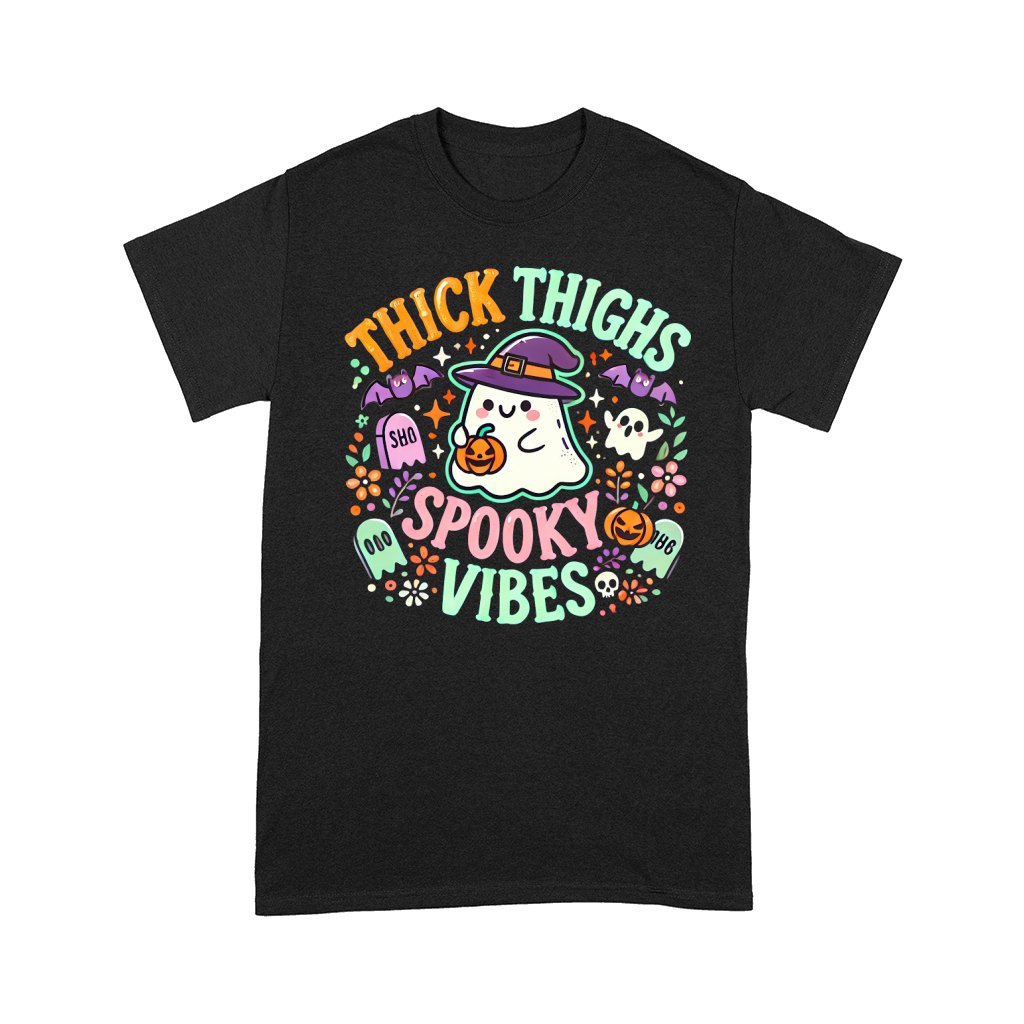 Thick Thighs Spooky Vibes Comfort T-shirt