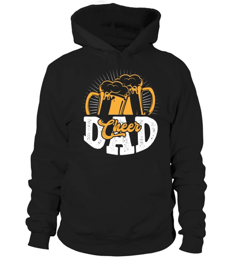 Cheer dad   Fathers Day Saying Hoodie Unisex