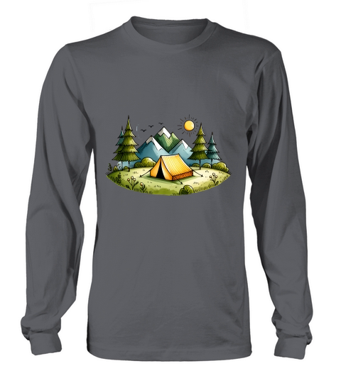 Go Camping Enjoy Nature camping Long sleeved Unisex