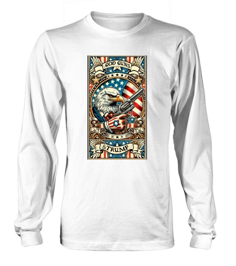 trump Tarot Card 6 Long sleeved Unisex