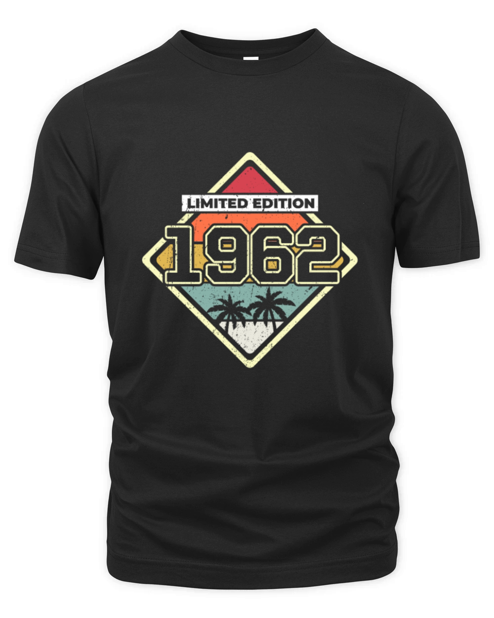 Limited Edition 60th Birthday Gift Vintage 1962 Organic Unisex T-shirt