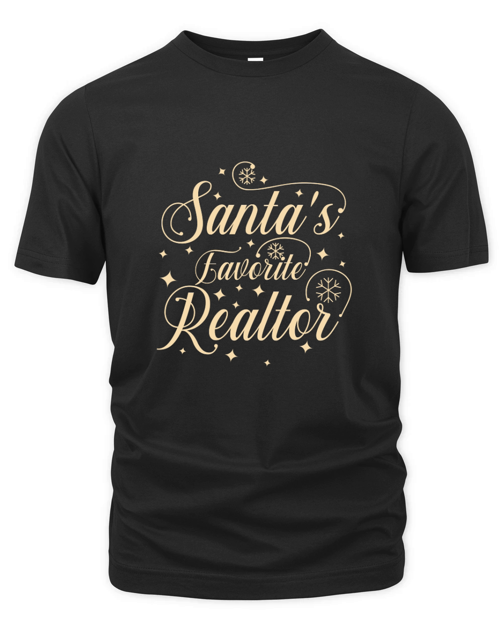 santas favorite realtor Organic Unisex T-shirt