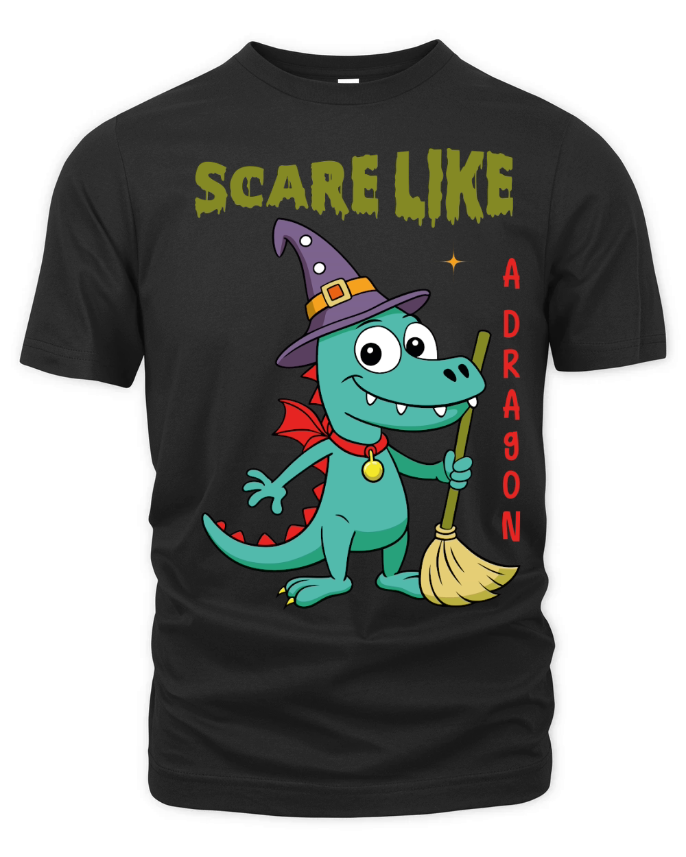 Scare like adragon Organic Unisex T-shirt
