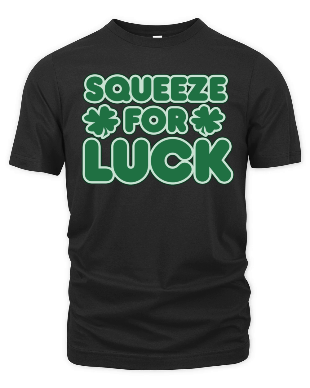 Squeeze the boobies for LUCK Organic Unisex T-shirt