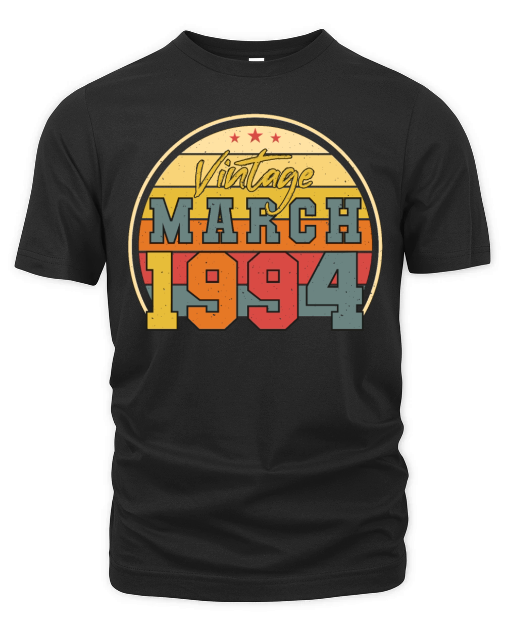 Vintage Funny March 1994 Organic Unisex T-shirt