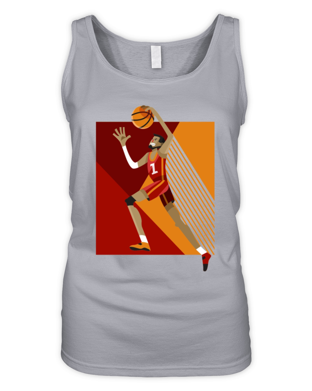 Basketball Organic Women's Tank Top