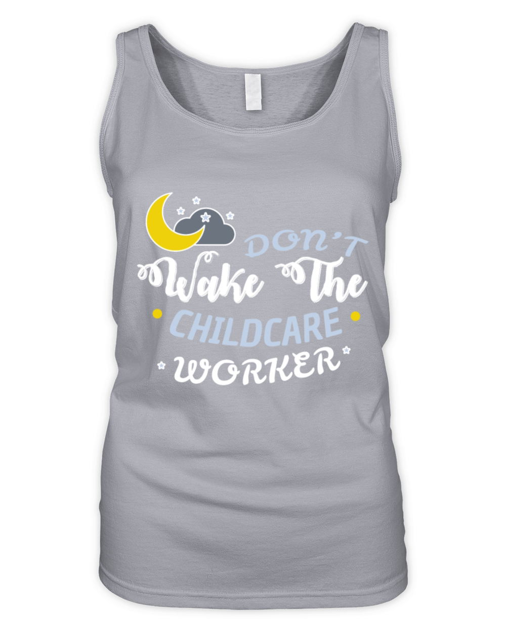 Childcare worker - Dont wake the childcare worker Organic Women's Tank Top