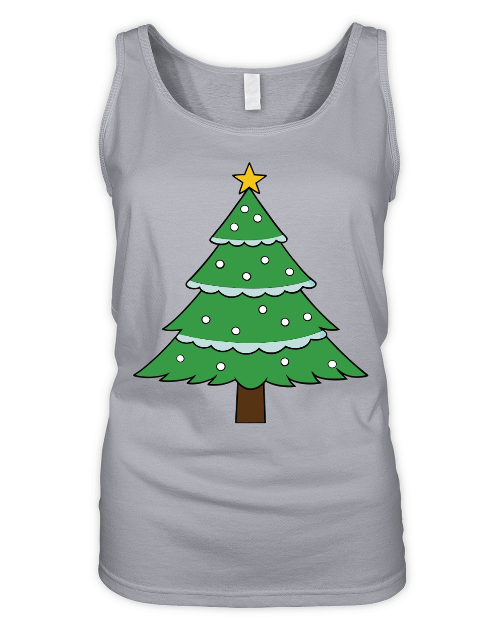 Christmas Tree 5 09 Organic Women's Tank Top
