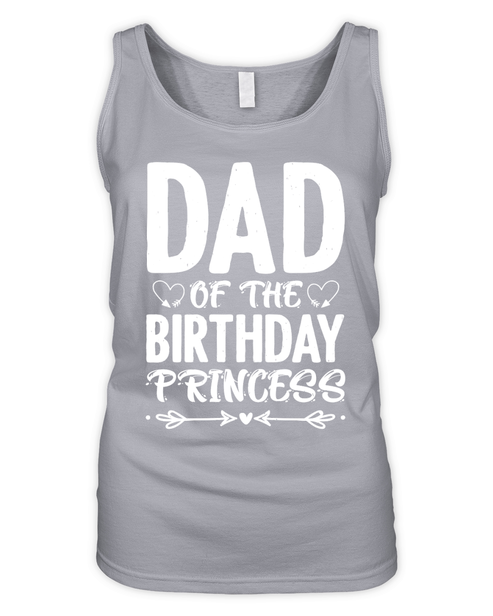 Dad Of The Birthday Princess Organic Women's Tank Top