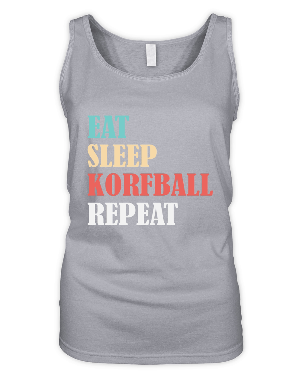 Eat Sleep Korfball Repeat Organic Women's Tank Top