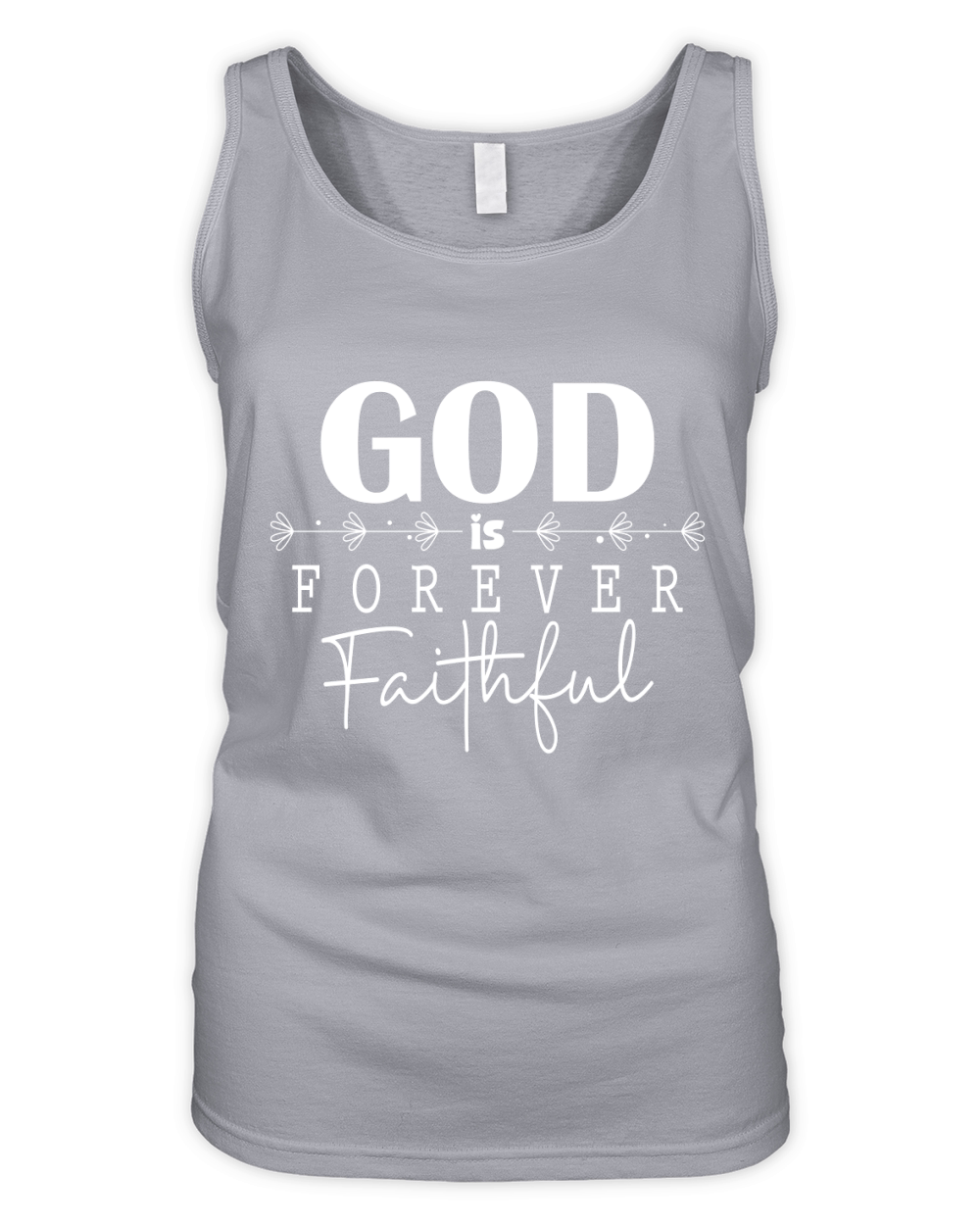 God Is Forever Faithful 2 Organic Women's Tank Top