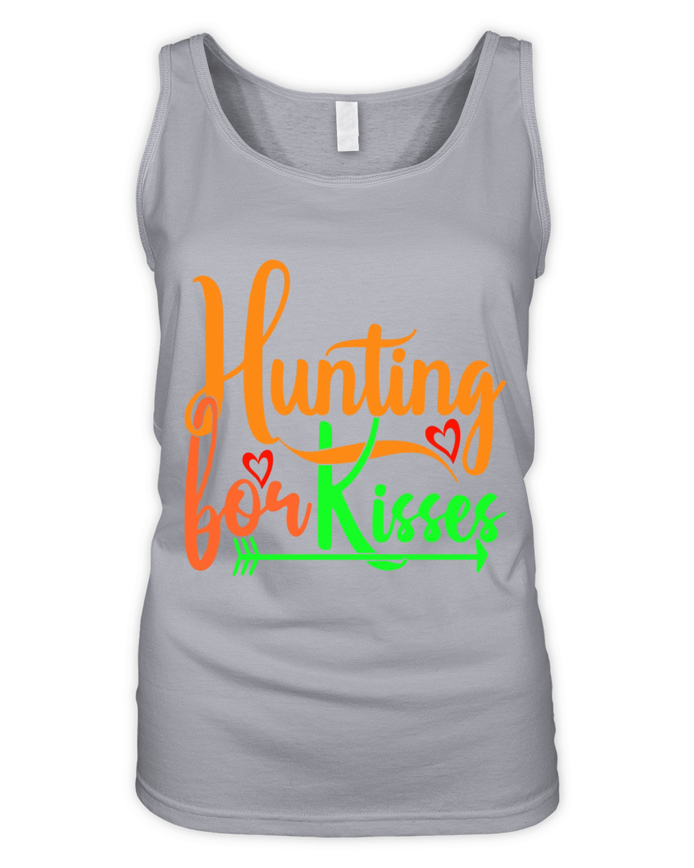 Hunting For Kisses 1 Organic Women's Tank Top