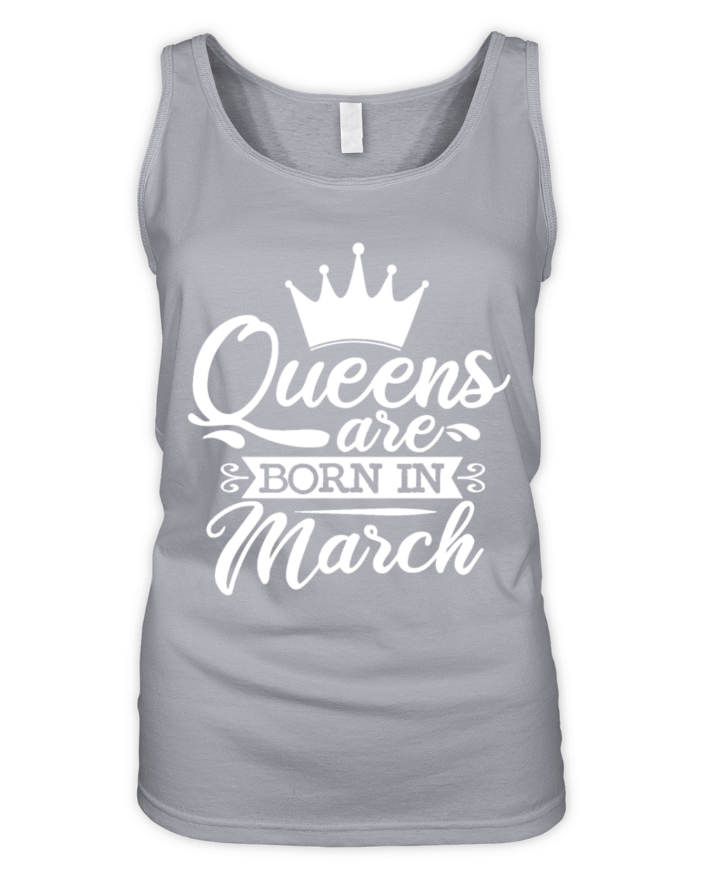 Queens are born in march Organic Women's Tank Top