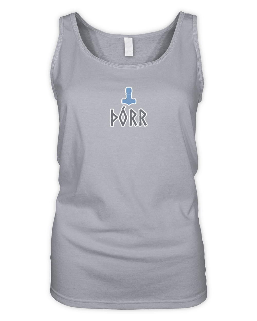 Thor Mjolnir Norse Mythology Hammer Viking Nordic Organic Women's Tank Top