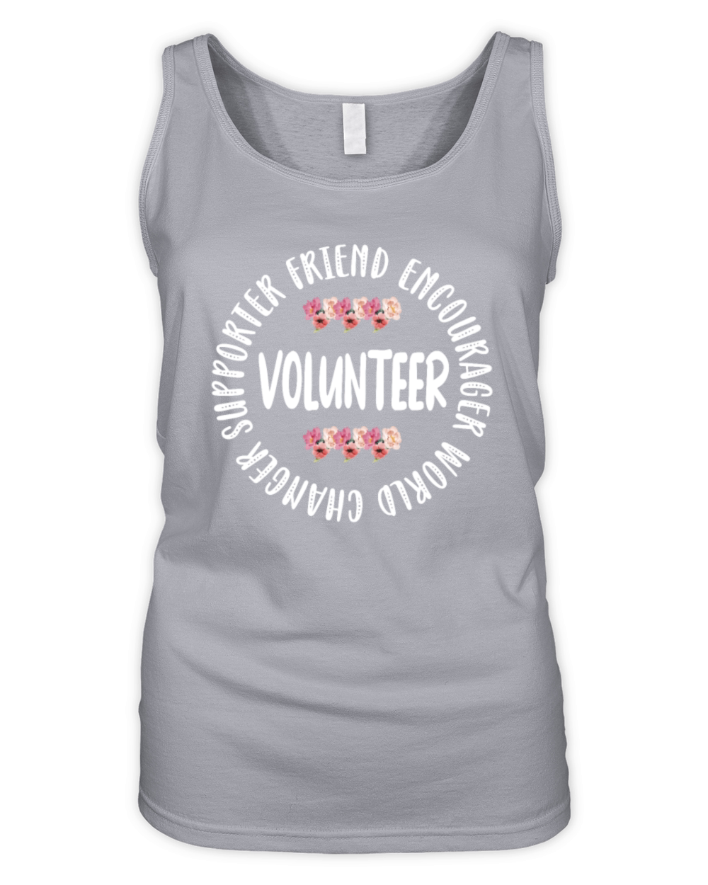 Volunteer Appreciation Volunteering Voluntary Work Organic Women's Tank Top