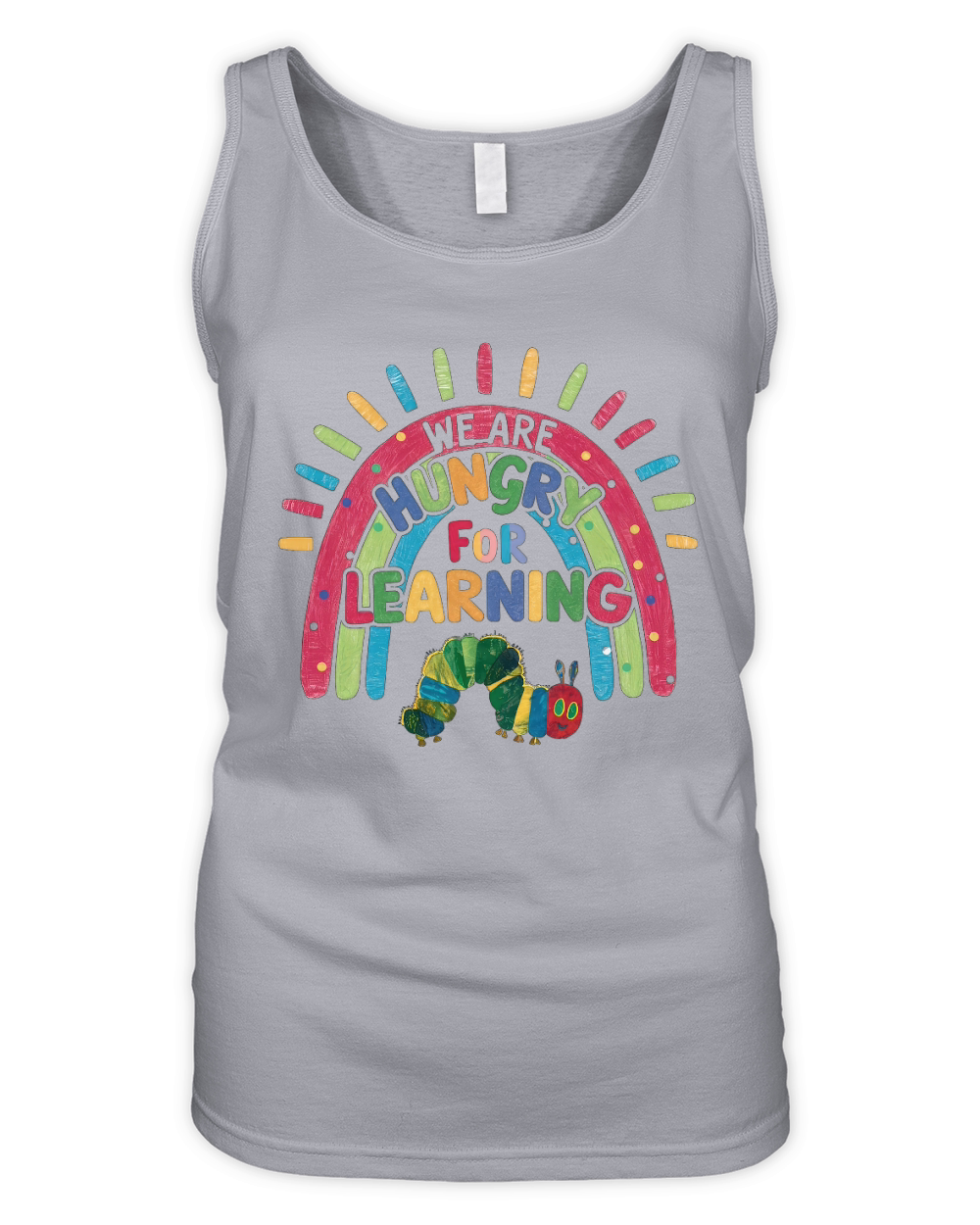 We are hungry for learning Organic Women's Tank Top