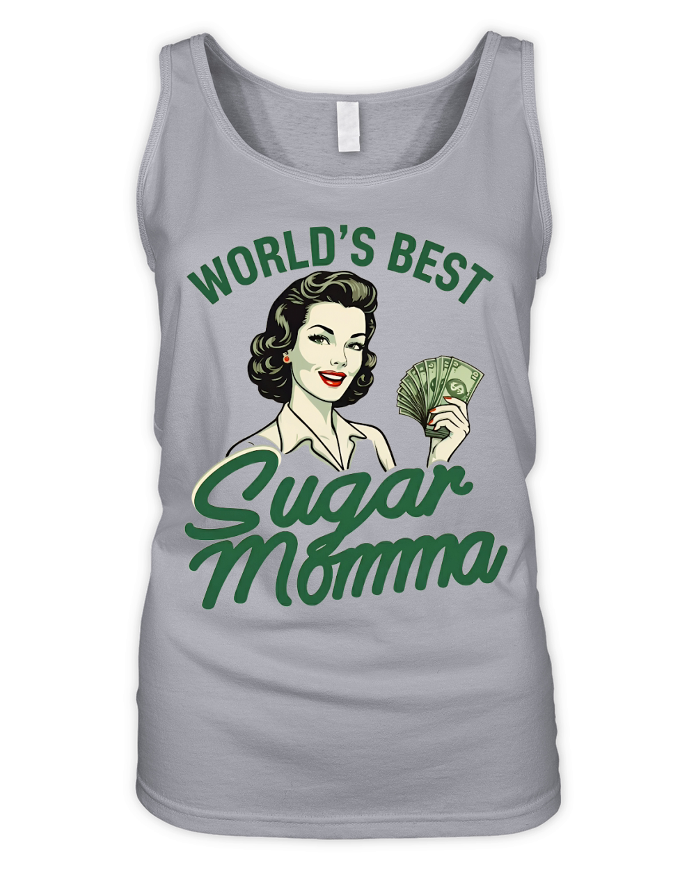 Worlds Best Sugar Momma Organic Women's Tank Top
