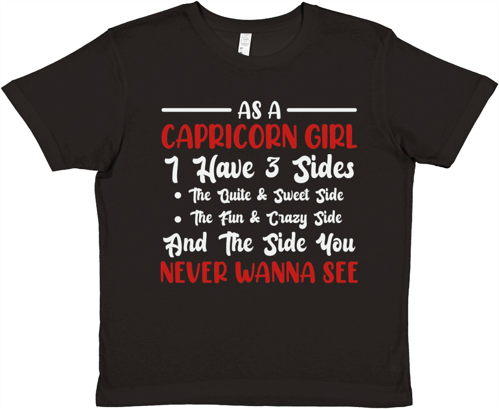 Capricorn Astrology Birthday Capricorn Premium Kids Crewneck T-shirt