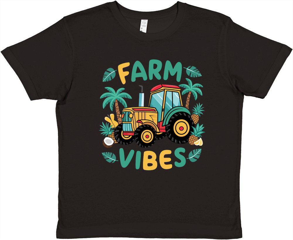 Farm Vibes 1 Premium Kids Crewneck T-shirt