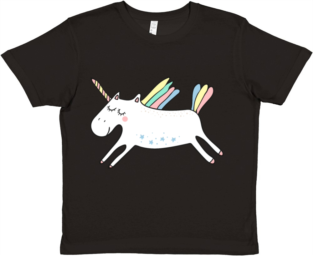 unicorn Premium Kids Crewneck T-shirt