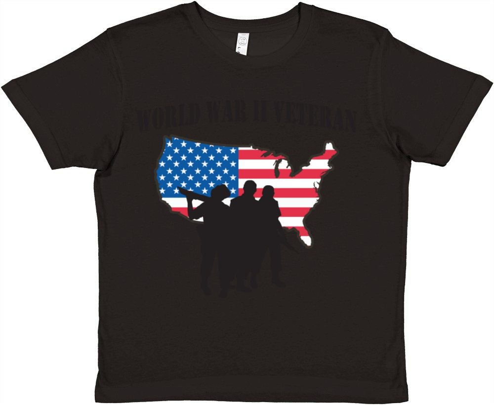 Veterans Day Premium Kids Crewneck T-shirt