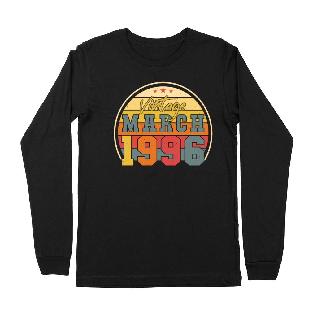 Vintage Funny March 1996 Premium Long Sleeve