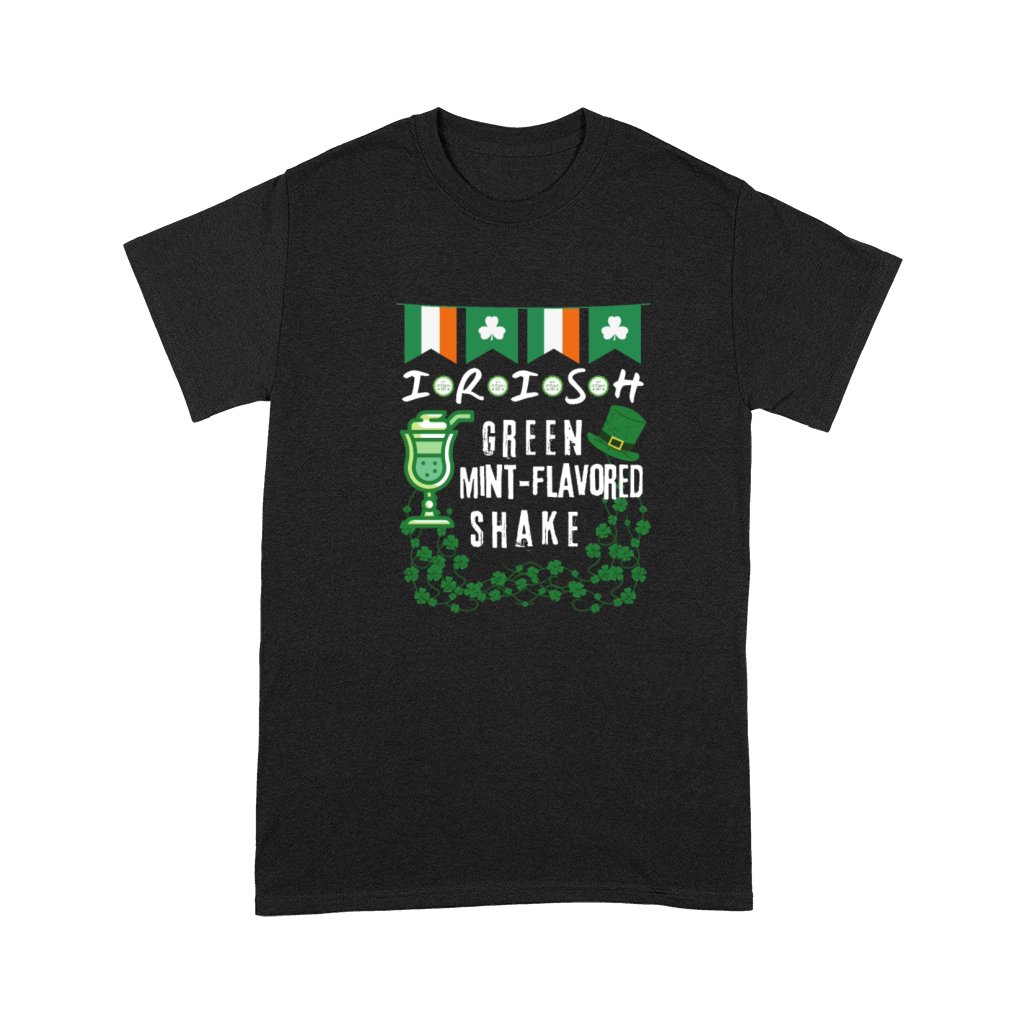 IRISH GREEN MINT FLAVORED SHAKE STPATRICKS DAY Premium T-shirt