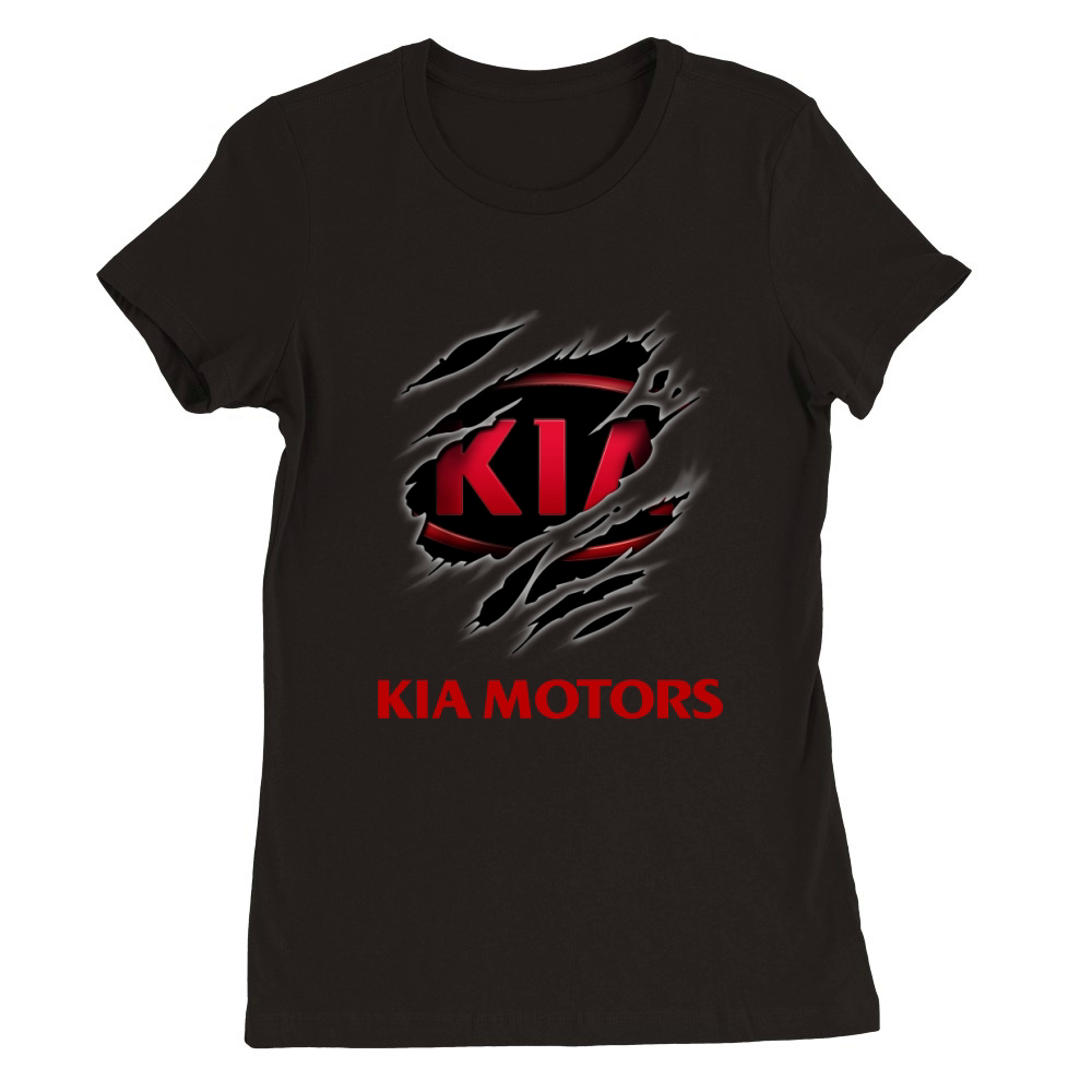 LIMITTED EDITION KIA MOTORS Premium Womens Crewneck T-shirt