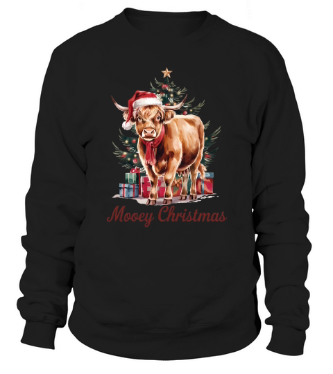 Moo Y Christmas Vintage 04 Sweatshirt Unisex