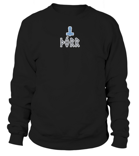 Thor Mjolnir Norse Mythology Hammer Viking Nordic Sweatshirt Unisex