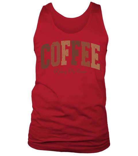 CoffeeMakesMeNicer Retro Tank Top Unisex
