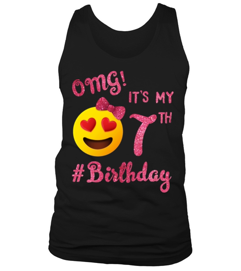 It’s My 7th Birthday T-Shirt Gift Tank Top Unisex