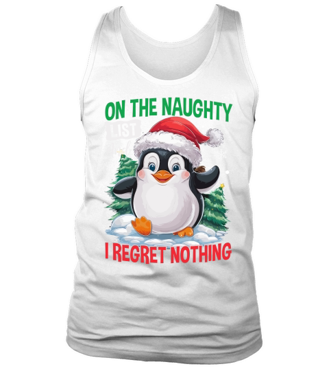 On The Naughty List And I Regret Nothing 02 Tank Top Unisex