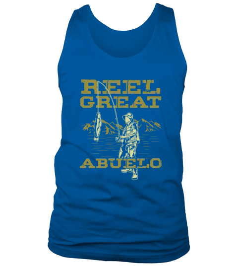 Reel Cool Grandpa Fishing Fisherman Fishes Fish Tank Top Unisex