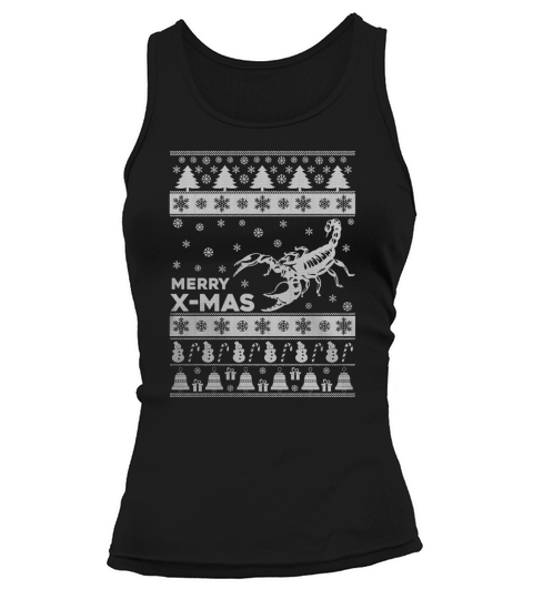 Best Scorpion Ugly Christmas Tank top Woman