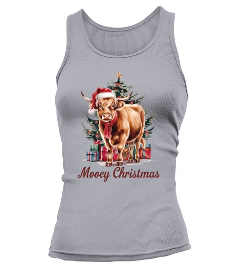 Moo Y Christmas Vintage 04 Tank top Woman